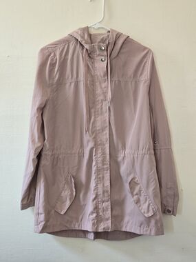 26 International Light Pink Hooded Utility Jacket